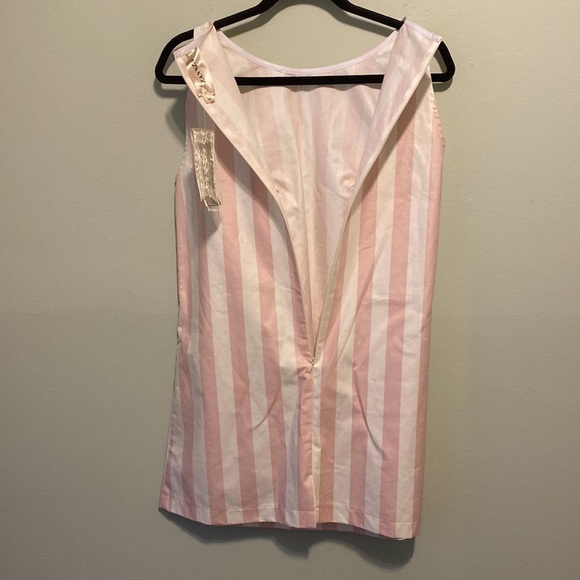 Zannza Couture | Pink & White Candy Stripe Dress/Tunic | NWT | M - Picture 7 of 11